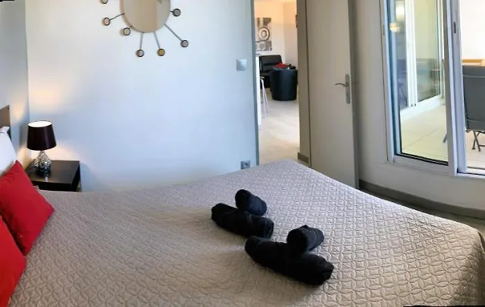 Le Rouge Et Le Noir 45 M2 Sur Coursives Gde Terrasse Port Nature Naturiste * アグド