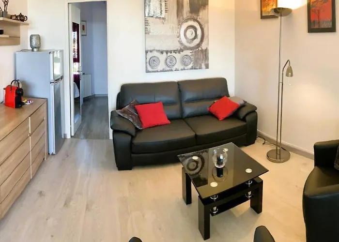 Le Rouge Et Le Noir 45 M2 Sur Coursives Gde Terrasse Port Nature Naturiste Lejlighed