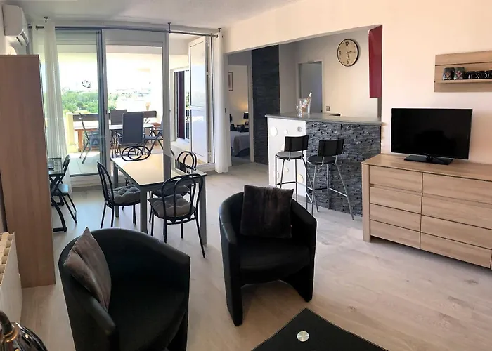 Lejlighed Le Rouge Et Le Noir 45 M2 Sur Coursives Gde Terrasse Port Nature Naturiste *